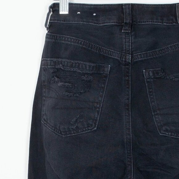 American‎ Eagle High Rise Distressed Mom Jeans Women's Size 00R - Picture 7 of 9